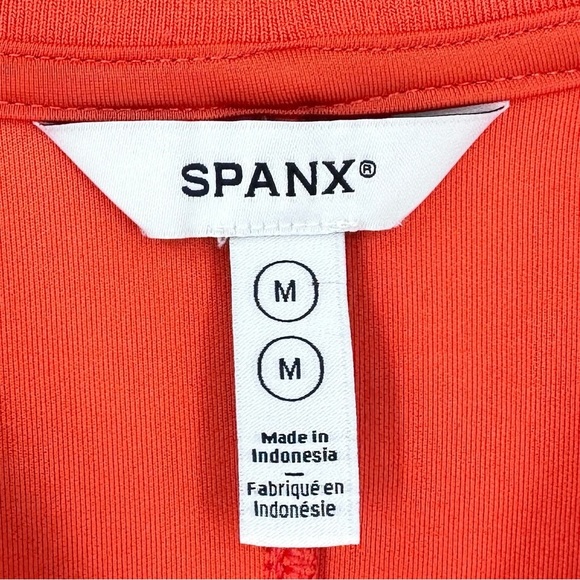 SPANX® AirEssentials Dress Timeless Pique Polo Tank Orange - Picture 6 of 6